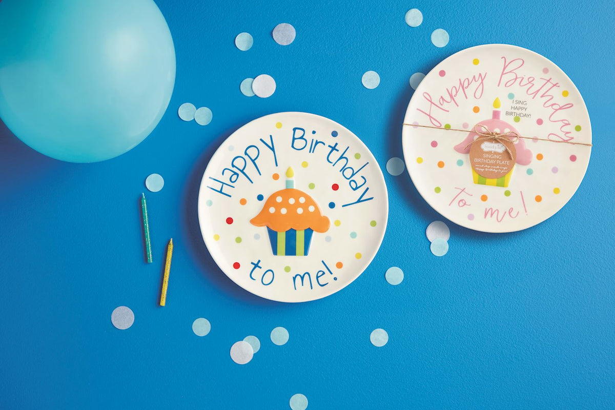 Birthday Boy Singing Plate