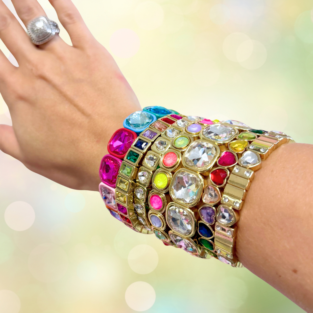 Rainbow Dream Bracelets: Rainbow Heart