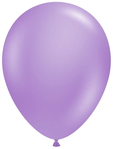 Tuf-Tex Lavender Latex Balloons – 5"