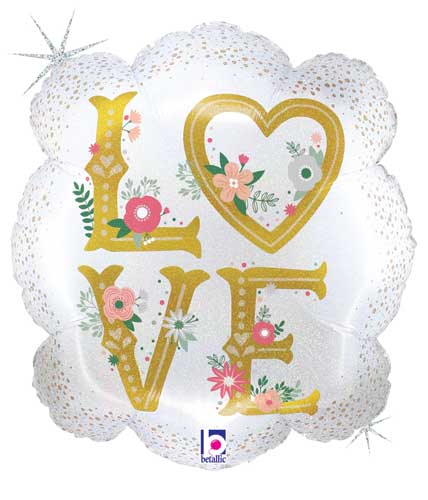 Love Frame Foil Balloon – 23"