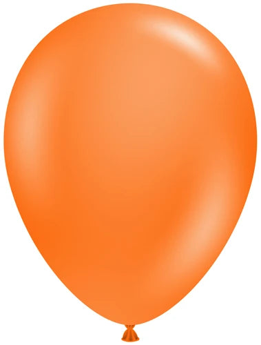 Tuf-Tex Orange Latex Balloons – 5"