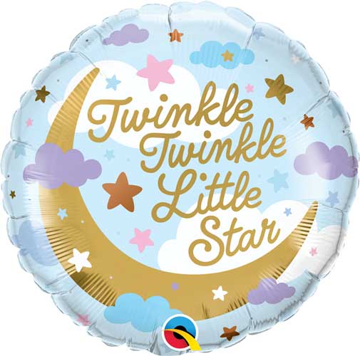Twinkle Twinkle Little Star Foil Balloon