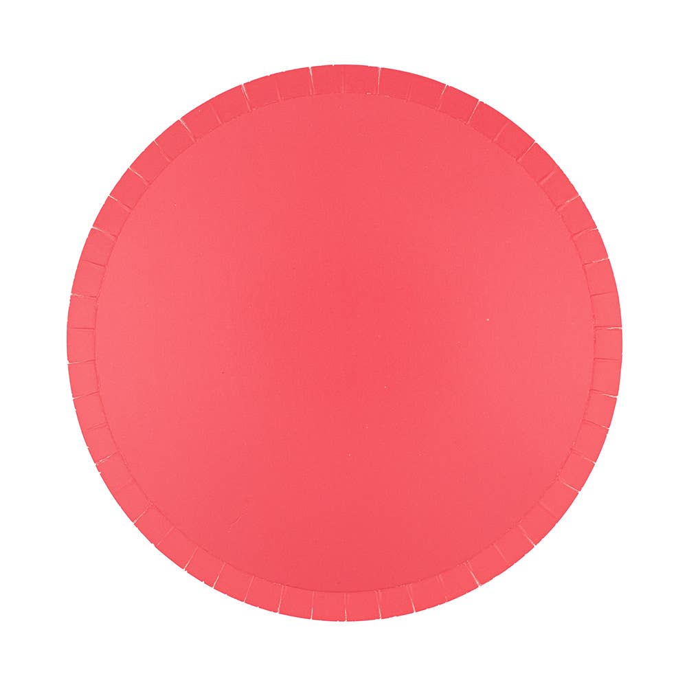 Shades Dessert Plates - 8 Pk. - 23 Color Options: Lemon