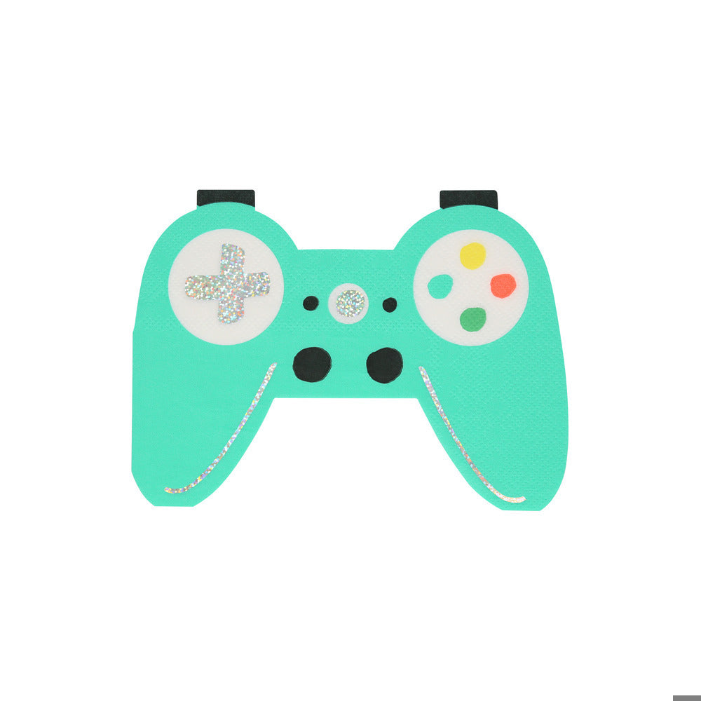 Video Games Controller Napkins (x 16)