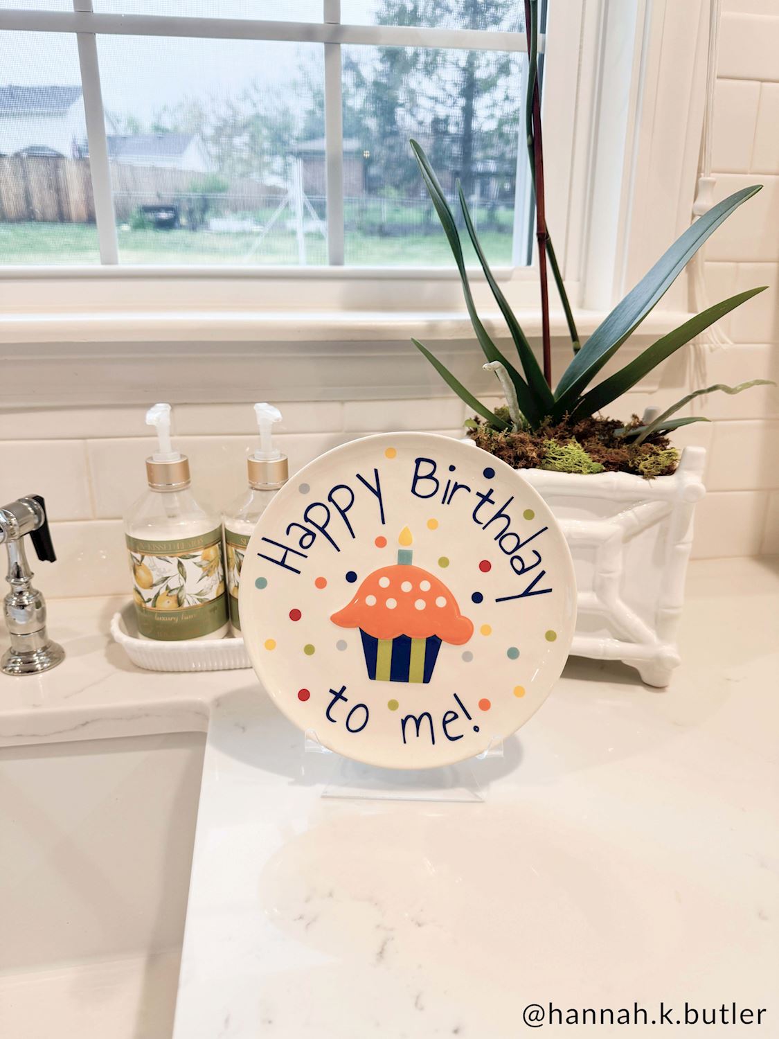 Birthday Boy Singing Plate