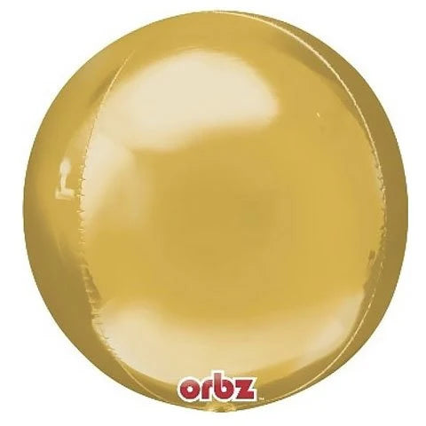 16 inch GOLD ORBZ - Packaged - 1 Pack
