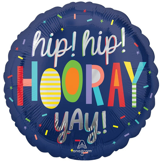 18 inch HIP HIP HOORAY! - Packaged