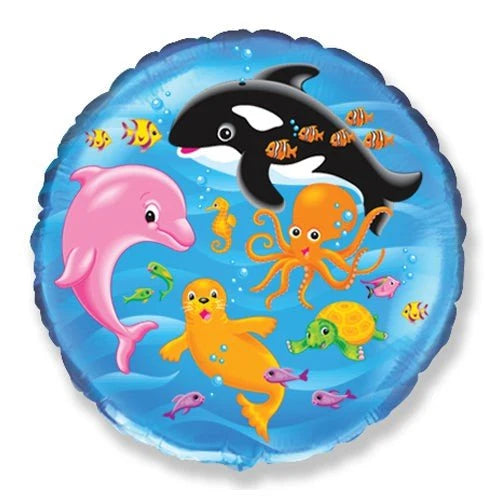 18 inch SEA WORLD - FLAT