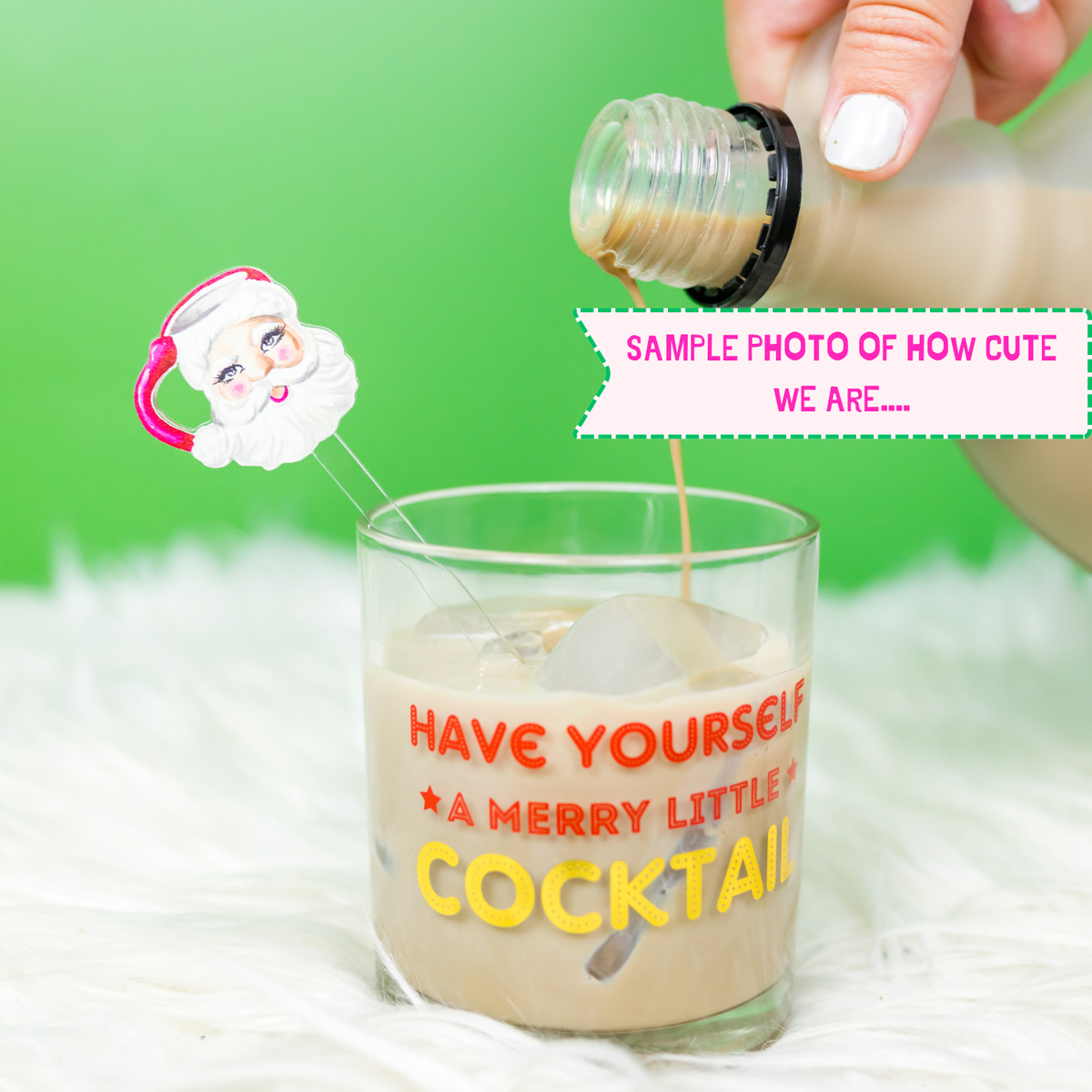 STAN THE CLASSIC NUTCRACKER ACRYLIC STIR STICKS