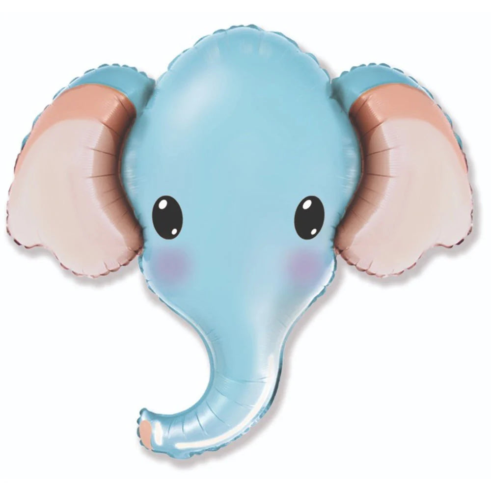 32 inch ELEPHANT - BLUE - FLAT