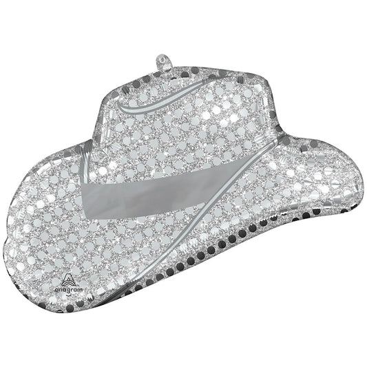 33 inch DISCO WESTERN HAT - Packaged