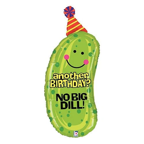 37 inch NO BIG DILL BIRTHDAY - Packaged
