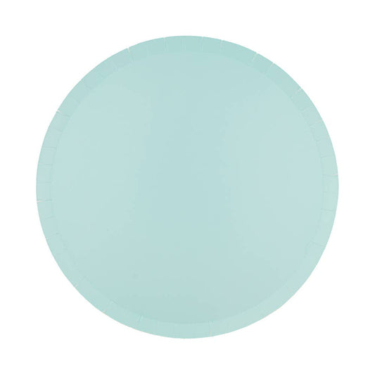 Shades Dinner Plates - 8 Pk. - 23 Color Options: Seafoam