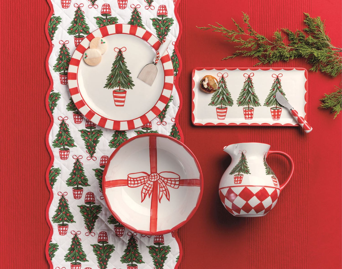 Tree Topiary Tray Set