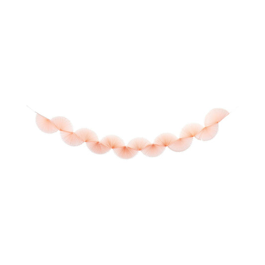BAB1105 - Pink Tissue Bunting Banner