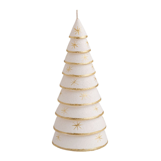 Large Gold Tree Candle
