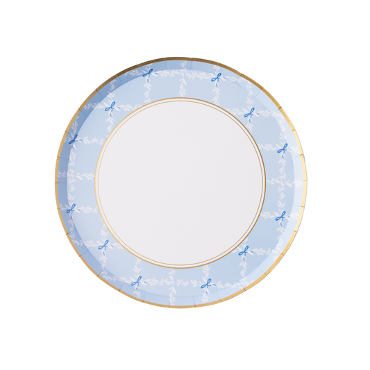 SKY BLUE TRELLIS SMALL PLATES