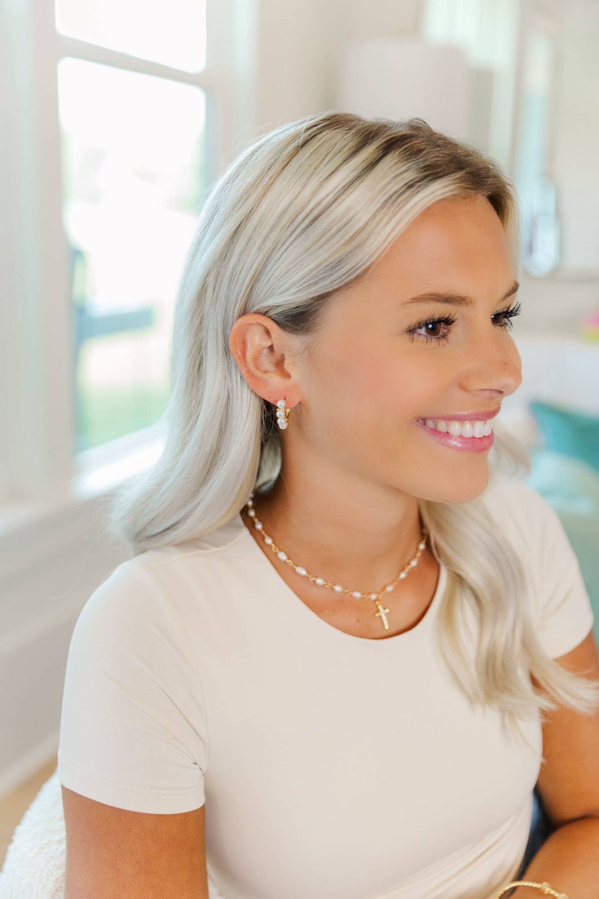 Jacee Cross Necklace