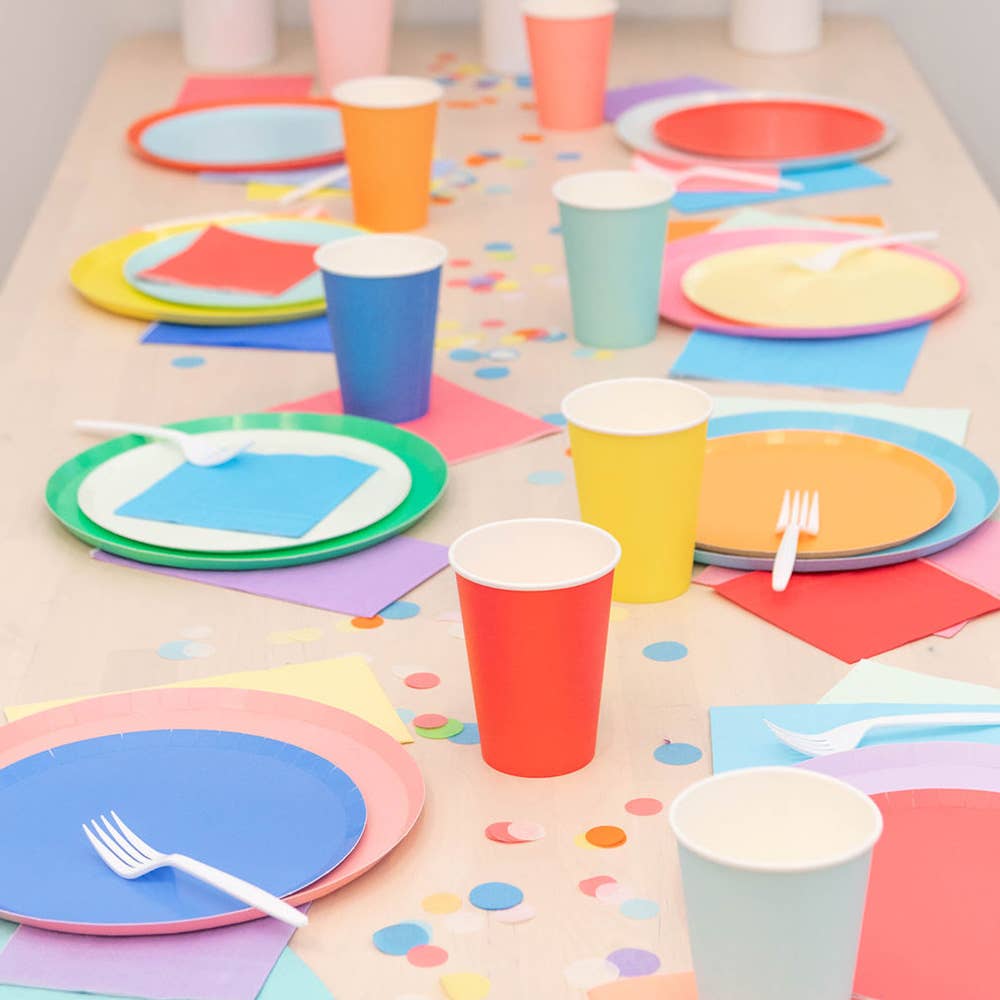 Shades Dinner Plates - 8 Pk. - 23 Color Options: Wedgewood