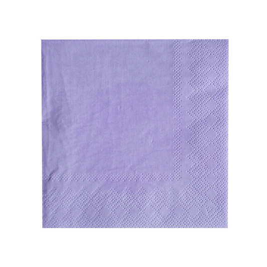 Shades Large Napkins - 16 Pk. 23 Color Options: Lavender