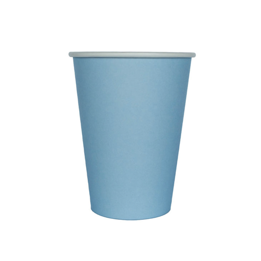 Shades 12 oz Cups - 8 Pk. - 23 Color Options: Wedgewood