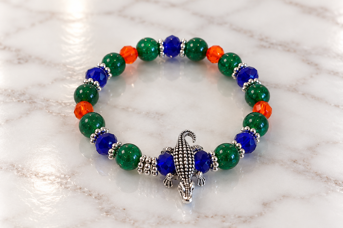 Alligator Stretch Bracelet