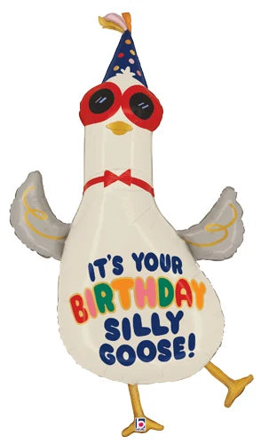 Silly Goose Birthday Foil Balloon – 42"