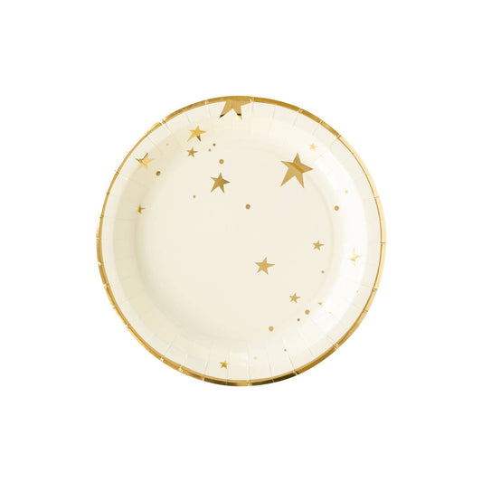 BAB940 - Baby Neutral Star 9" Plates