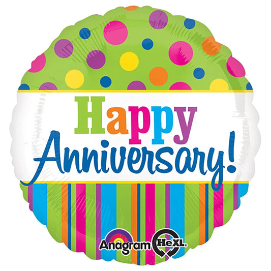 18 inch BRIGHT ANNIVERSARY - Packaged