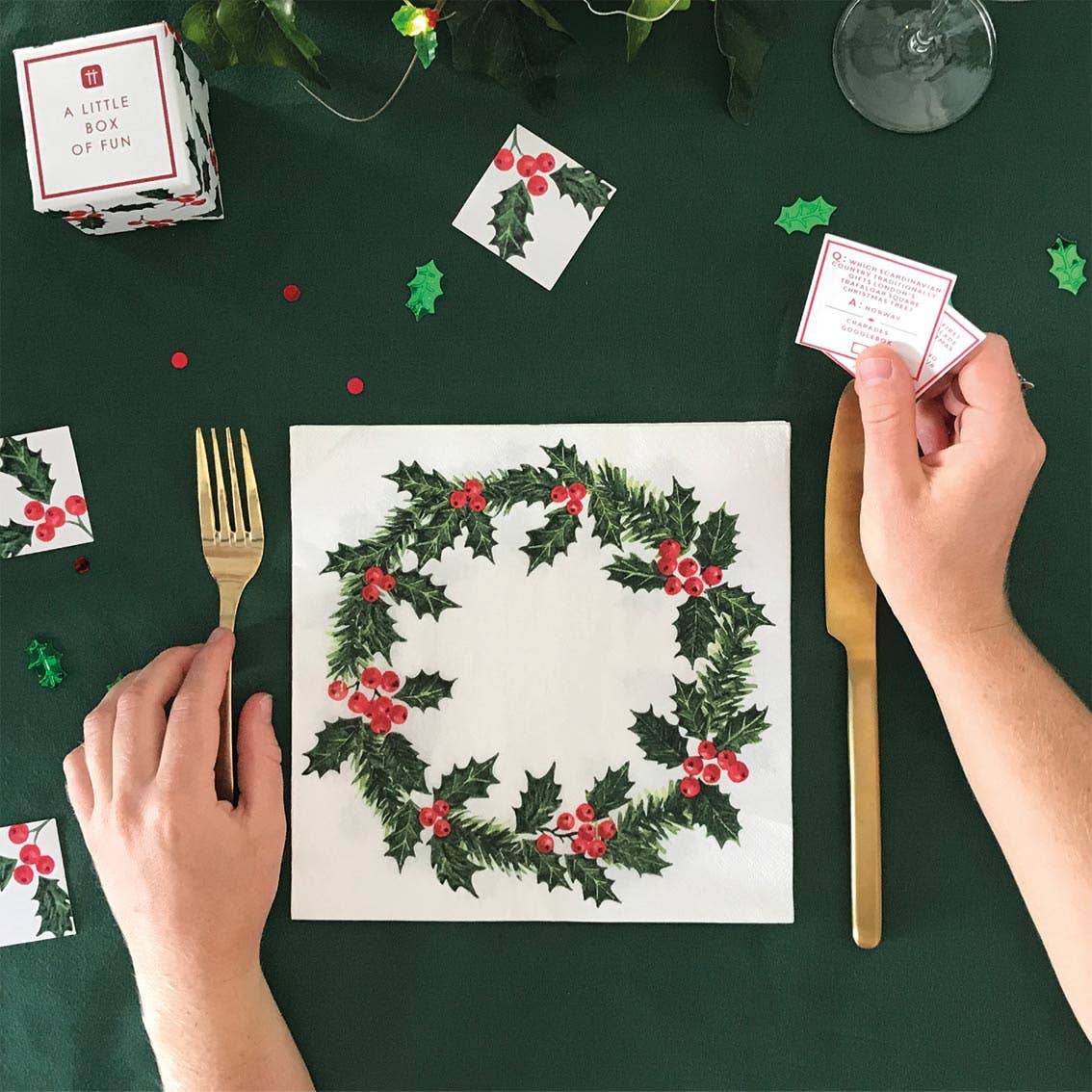 Holly Christmas Trivia & Charades | Christmas Games
