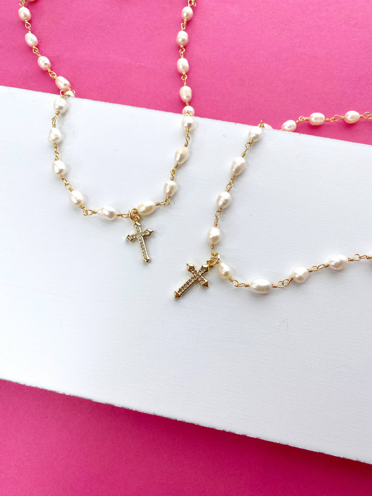 Jacee Cross Necklace