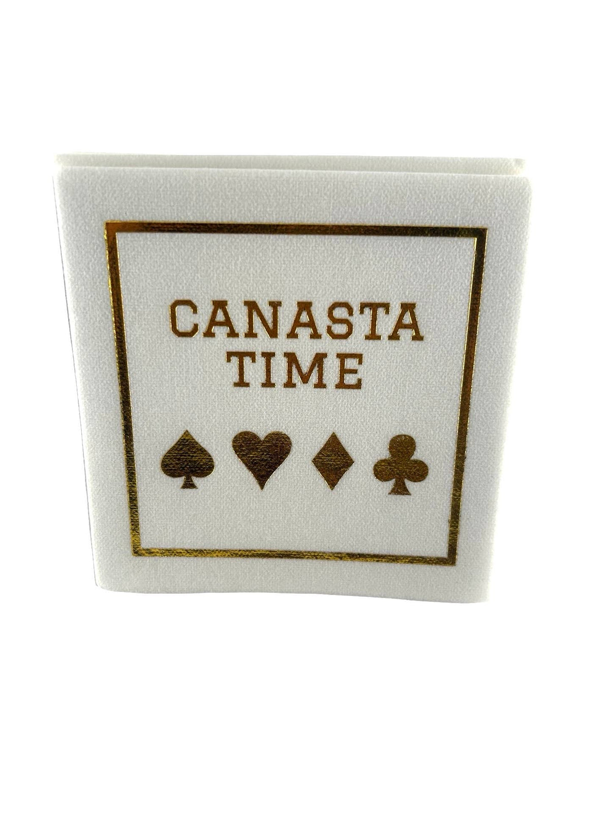 Linen-Feel Cocktail Napkins, Canasta Time