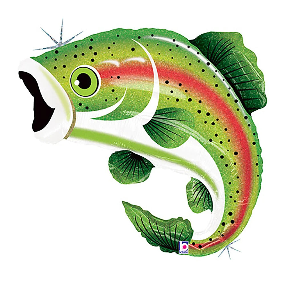 29 inch RAINBOW TROUT FISH - FLAT
