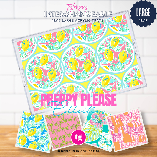 11x17 PREPPY PLEASE insert set of 10