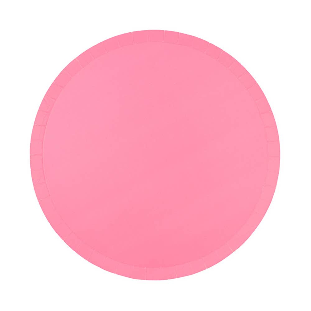 Shades Dessert Plates - 8 Pk. - 23 Color Options: Onyx