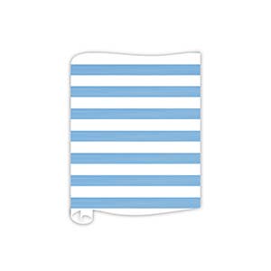 Sky Blue Cabana Stripe Table Runner