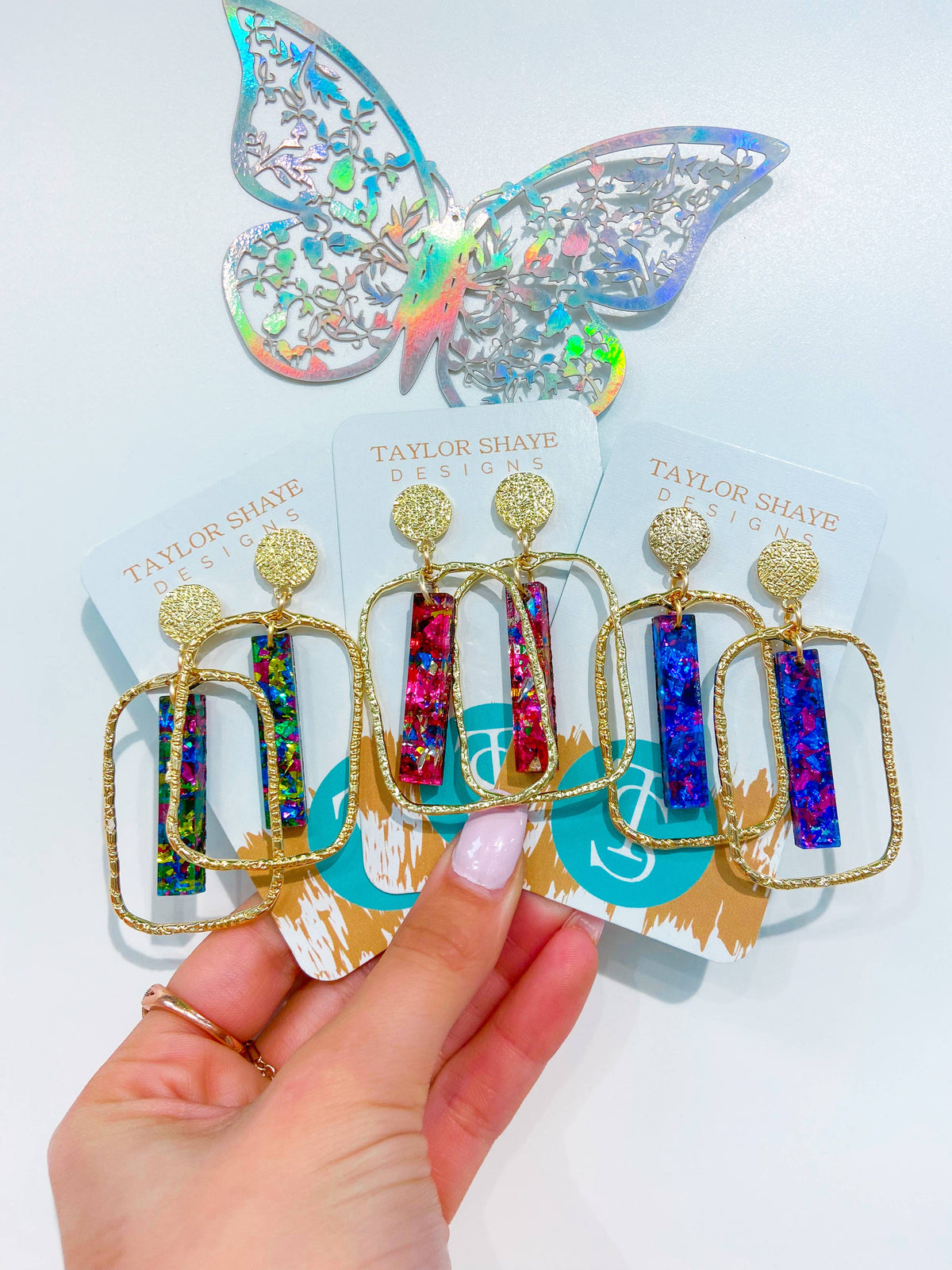 Unicorn Stick Hoops: Pink Unicorn