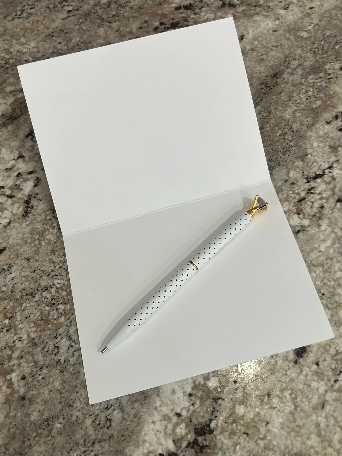 Classic Golden Santa Folded Notes