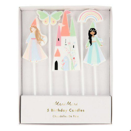 Magical Princess Candles (x 5)