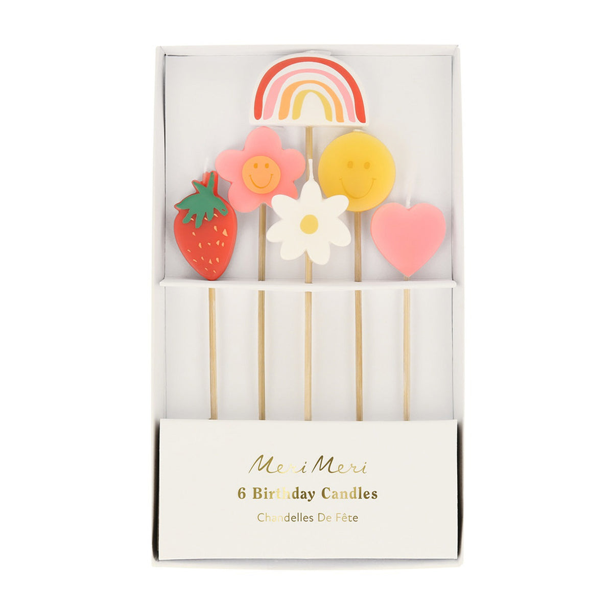 Happy Icons Candles (x 6)