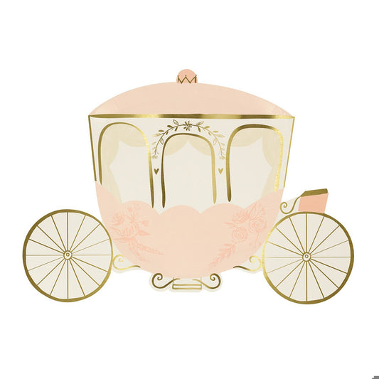 Princess Carriage Plates (x 8)