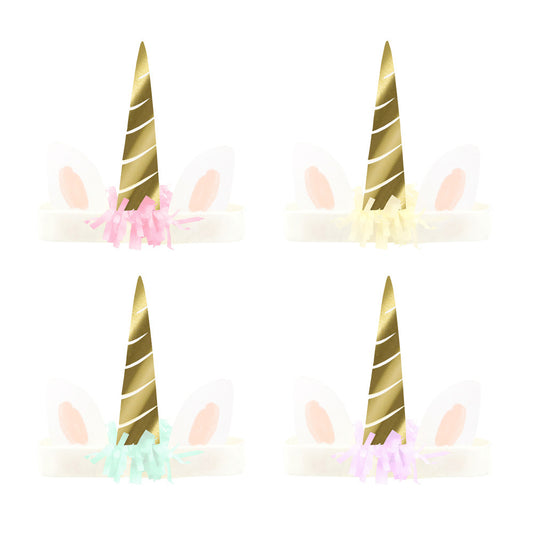 Meadow Unicorns Horn Headbands (x 8)