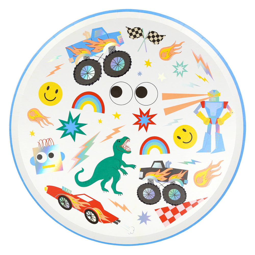 Toybox Icon Dinner Plates (x 8)