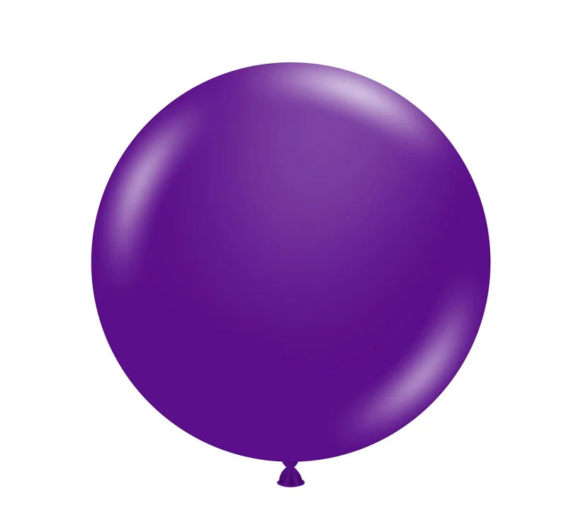 Tuftex Plum Purple Balloon - 17 Inch