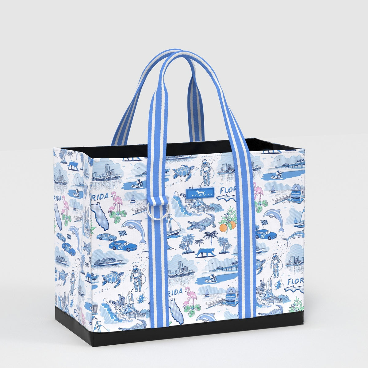 Original Deano Tote Large Florida Toile