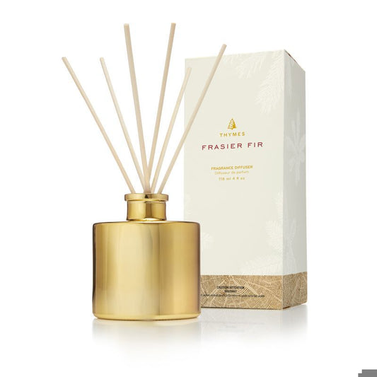 Frasier Fir Gilded Reed Diffuser  Petite Gold